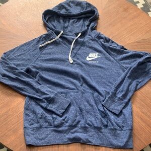 Nike Heathered Blue Hoodie